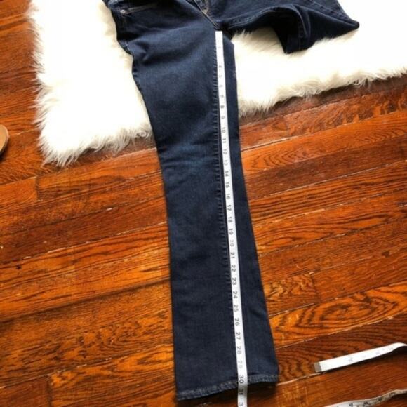 Sonoma Mid Rise Demi Bootcut Jeans Dark Wash 4 - Picture 7 of 7